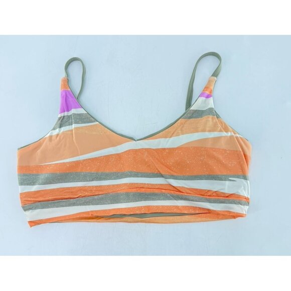 NWT PrAna Women's Willow Falls Reversible Swim Top Waves Size Sm‎ Sustainable - Picture 1 of 7